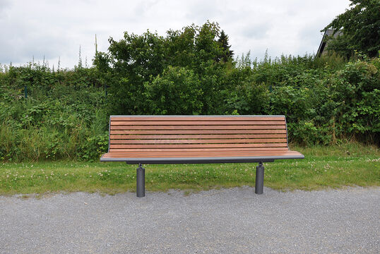 Sitzbank mit Holzauflage Römö PAG