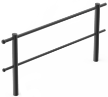  Knieholmgeländer Novara (ST)