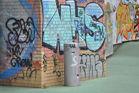 Berlin, Park at Gleisdreieck