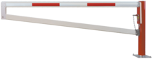  WES 145 with trapezoidal barrier beam