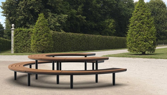 Round seating group Aurich')}