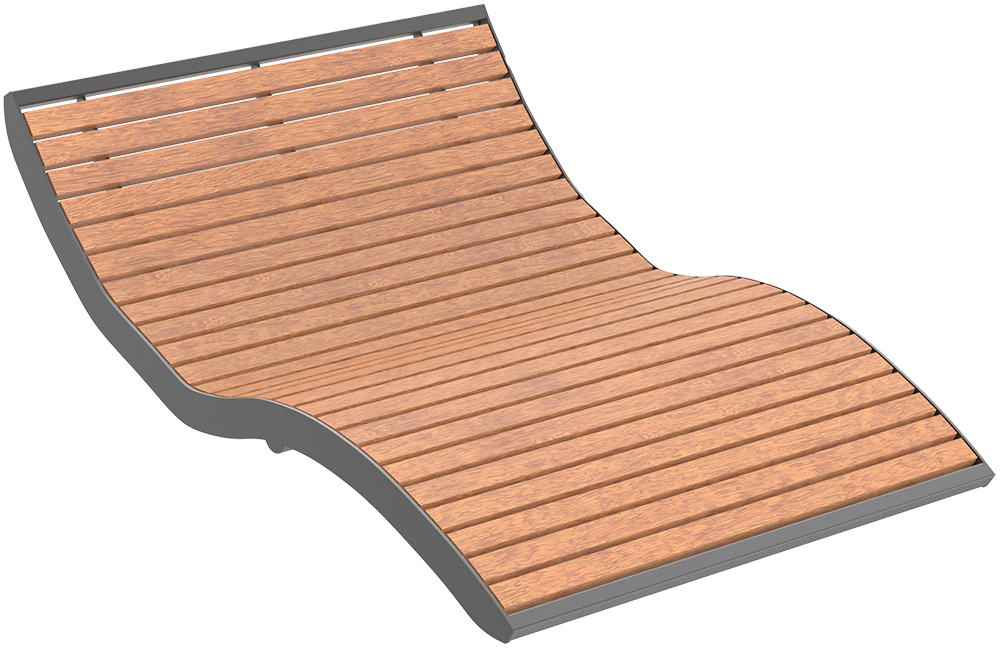  Double lounger Römö Wood
