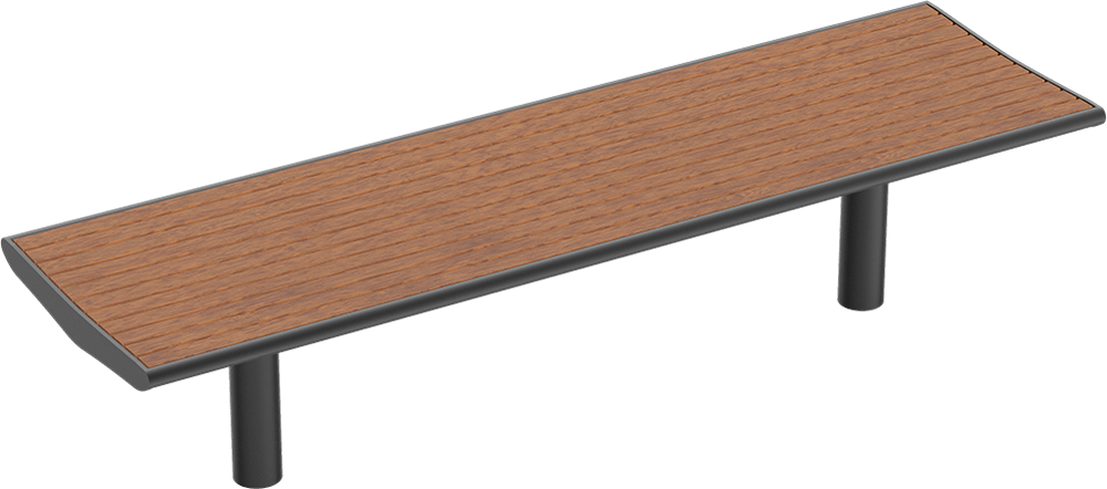 Banquette Römö PAG avec assise en bois