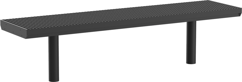 Banc Aurich GB avec assise en acier