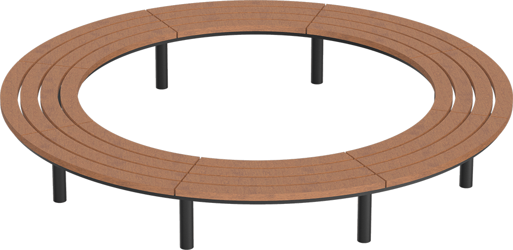 Banc circulaire Aurich