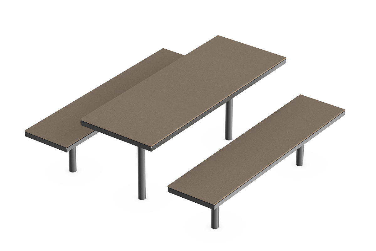 Ensemble table et bancs Lübeck HPL