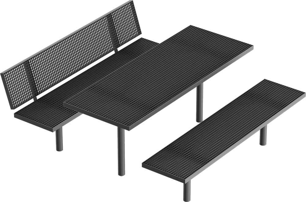 Ensemble table et bancs Lübeck