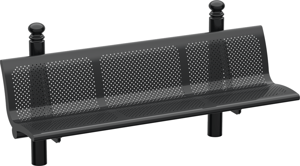 Assise en tôle perforée Type III