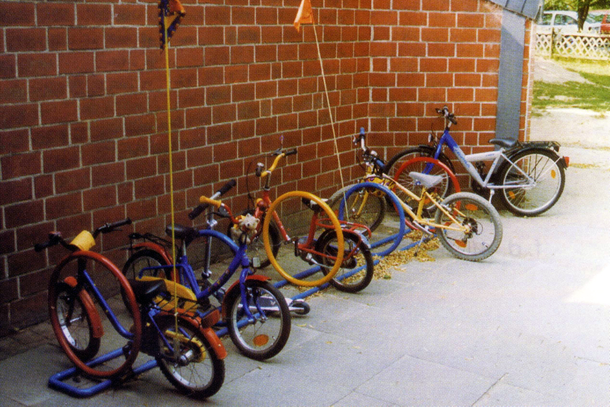 Toddmomy 1 PC Parking Rack Vélo Garage Rack Enfants Vélos Enfants Support  Mural Porte-Vélos Extérieur Scooter Accessoires pour Enfants VTT Parking