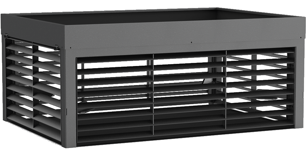 Capot de ventilation Airflow avec couvercle pour plantes
